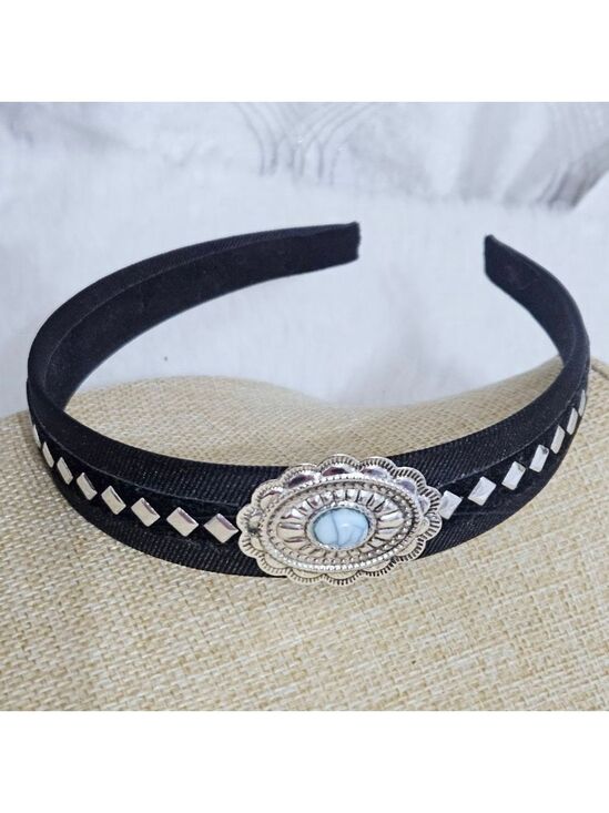 Unbranded Accessories - Western Style Turquoise Concho Headband
